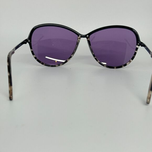 BCBGMAXAZRIA B841 Matte Black Sungalsses Frames Womens Designer Purple H14109‎ main image 4